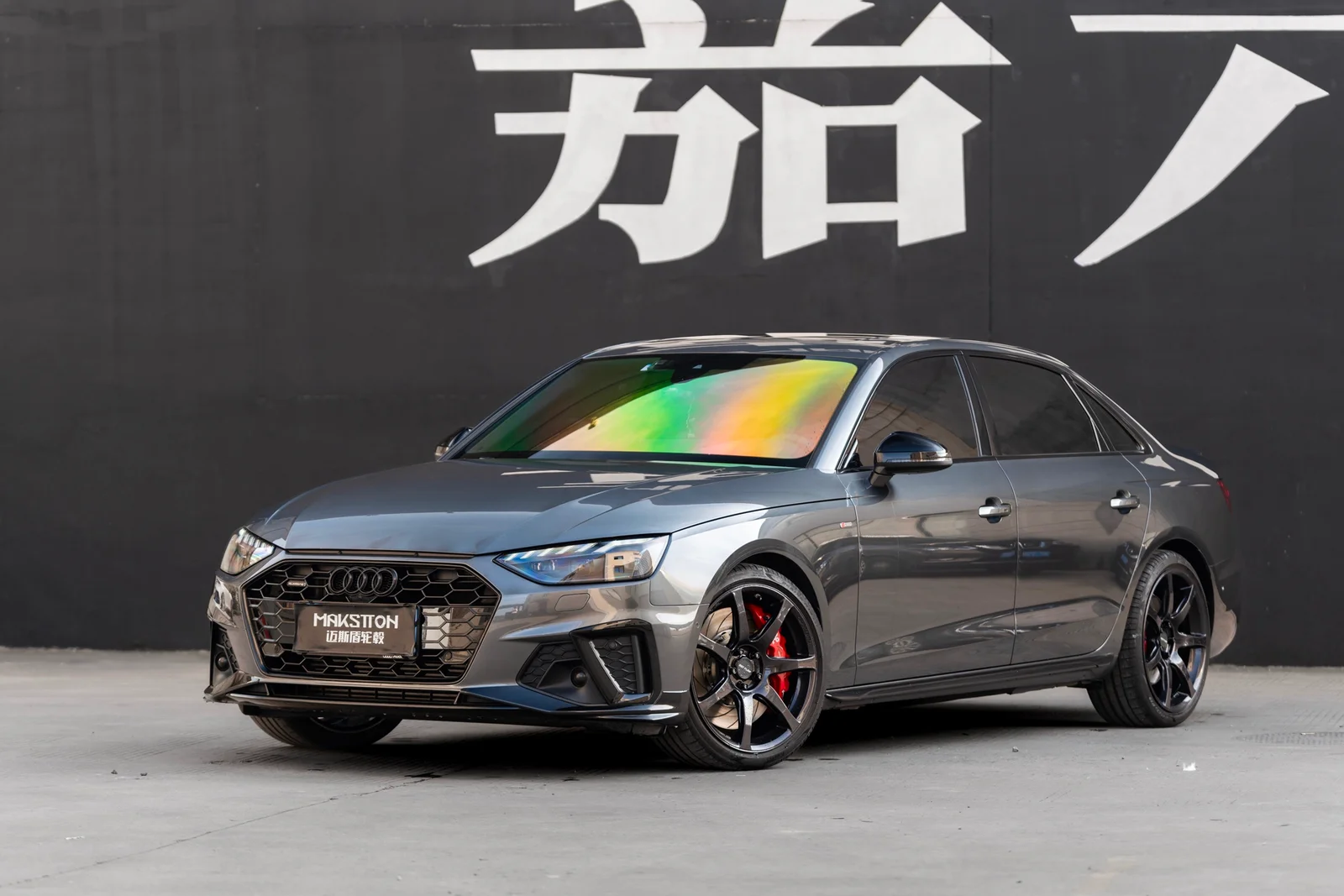 奥迪A4L · FF MR7 轮毂装车实拍，第2张