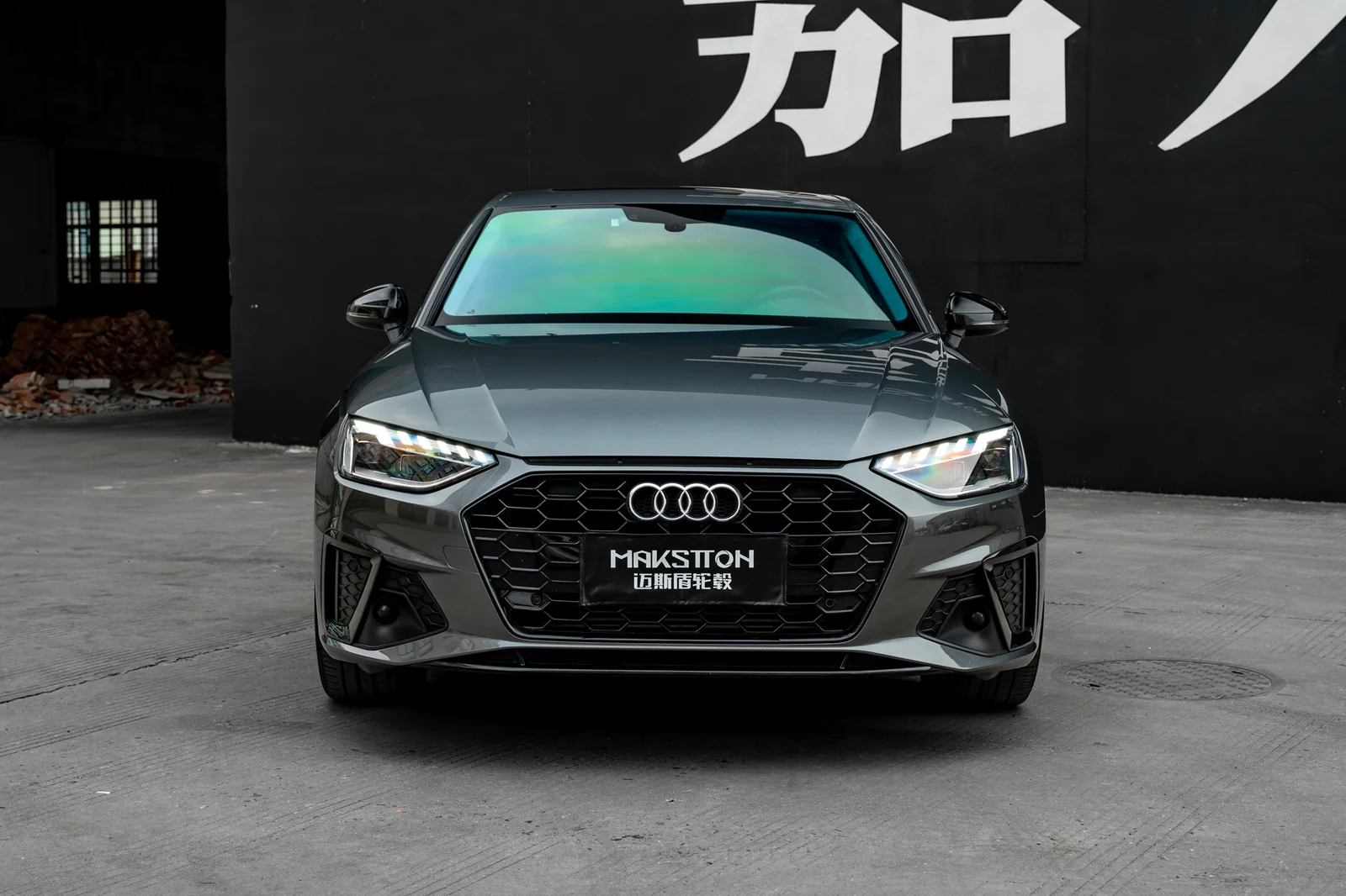 奥迪A4L · FF MR7 轮毂装车实拍，第4张