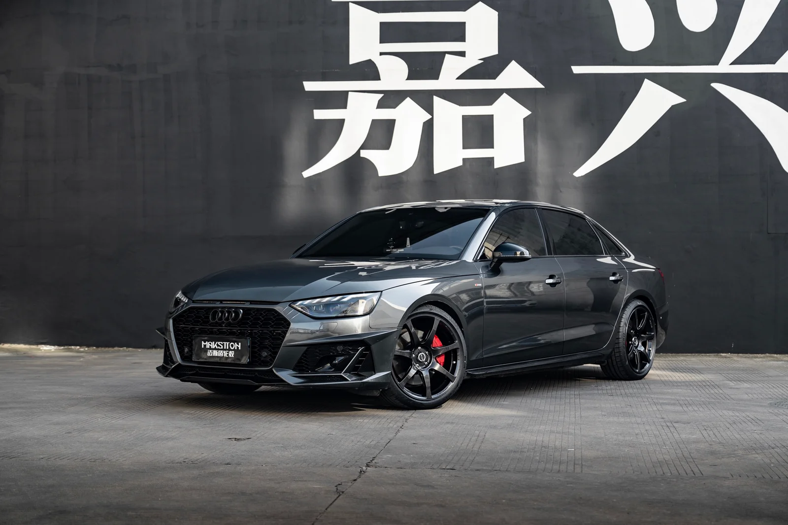 奥迪A4L · FF MR7 轮毂装车实拍，第2张