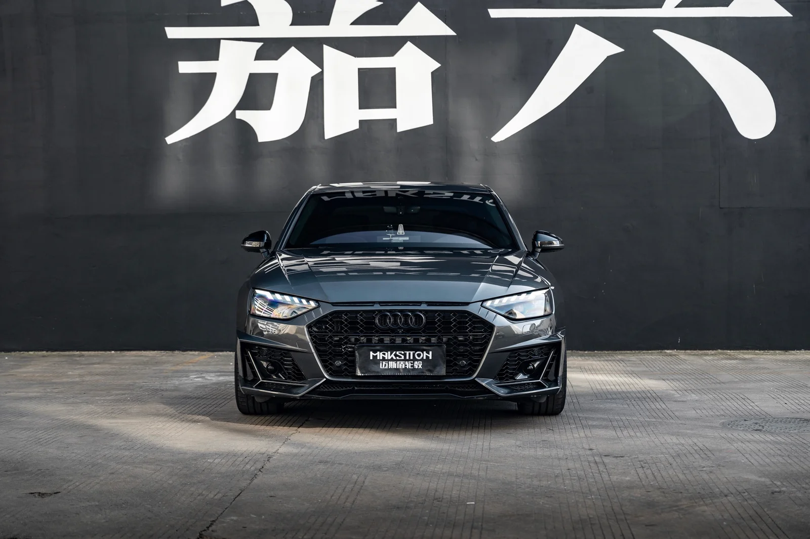奥迪A4L · FF MR7 轮毂装车实拍，第4张
