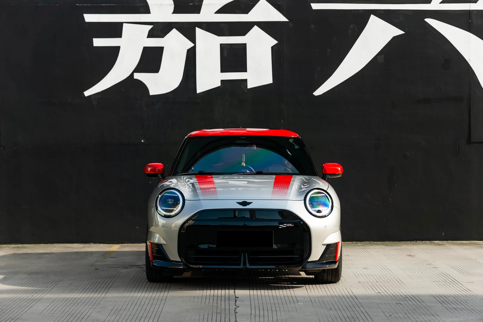 电动MINI JCW · FF MR7 轮毂装车实拍，第4张