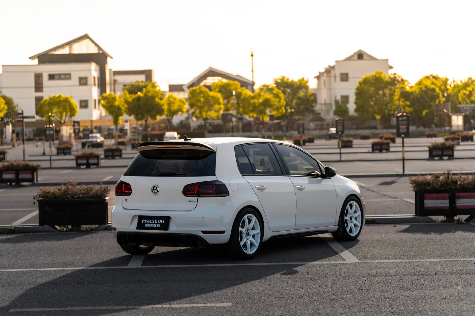 大众高尔夫六代GTI · FF MR7 轮毂装车实拍，第3张