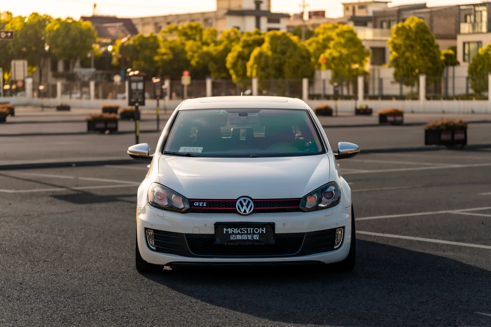 大众高尔夫六代GTI · FF MR7 轮毂装车实拍，第4张