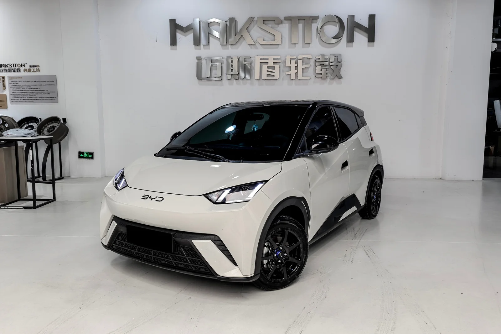比亚迪海鸥改装MAKSTTON FF MR7S15寸轮毂实拍图（第2张）