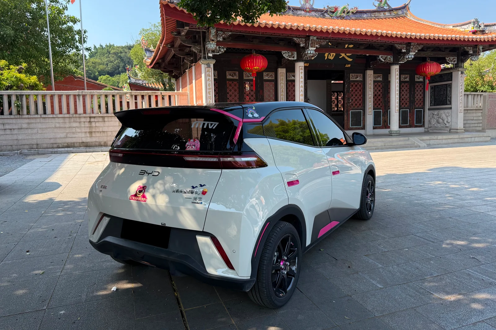 比亚迪海鸥改装MAKSTTON FF MR7S16寸轮毂实拍图（第3张）