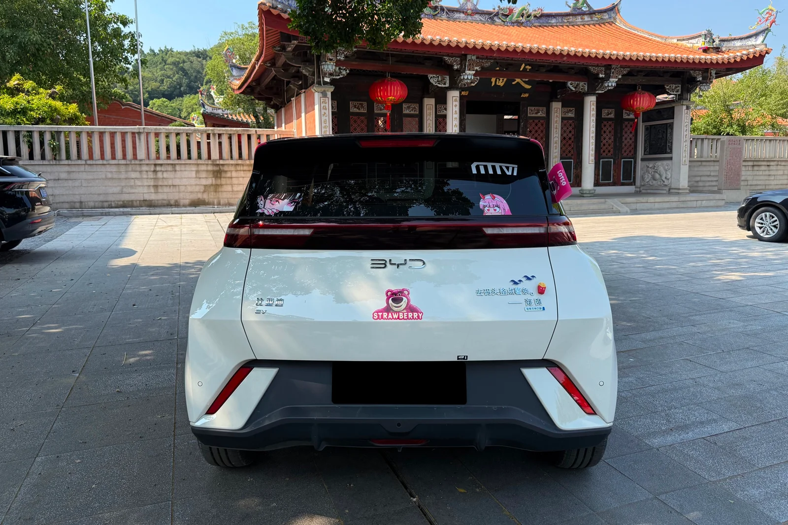 比亚迪海鸥改装MAKSTTON FF MR7S16寸轮毂实拍图（第5张）