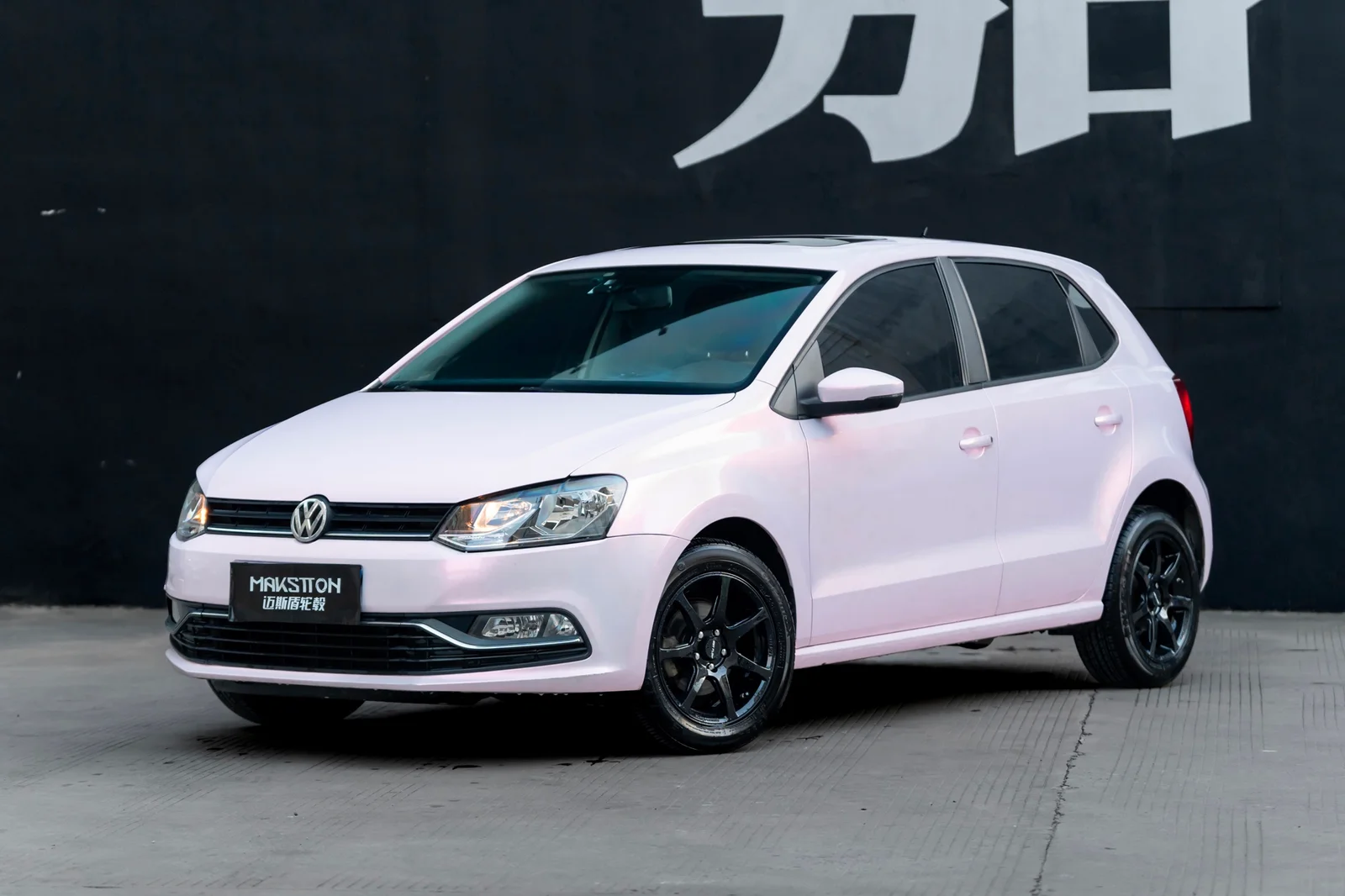 大众POLO · FF MR7S 轮毂装车实拍，第2张