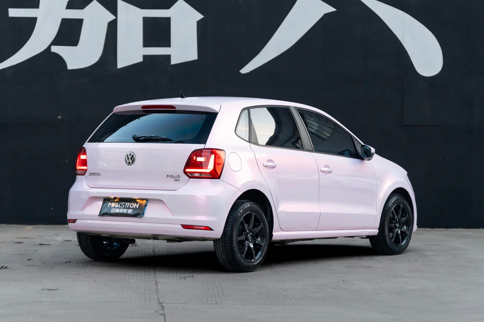大众POLO · FF MR7S 轮毂装车实拍，第3张