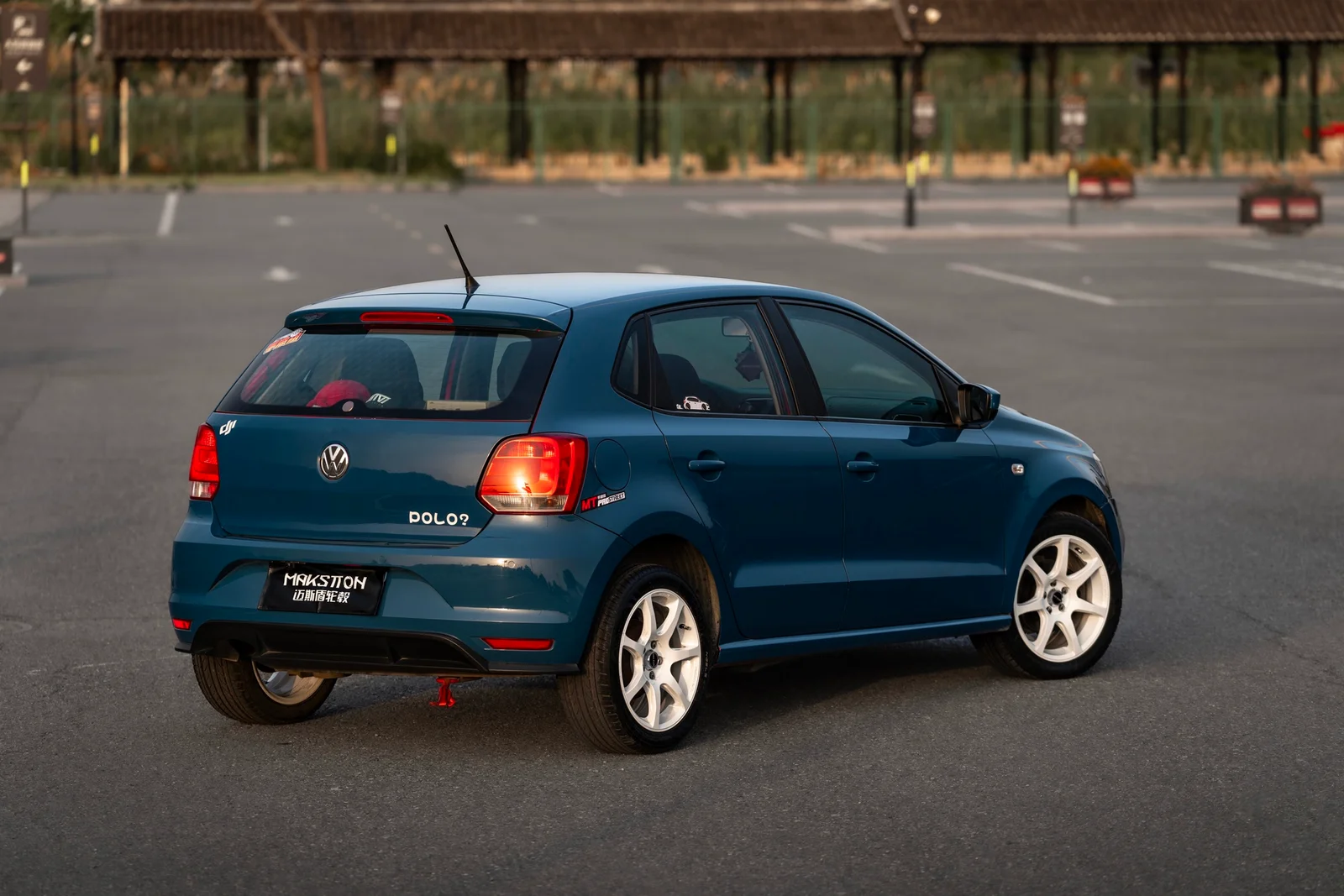 大众POLO · FF MR7S 轮毂装车实拍，第3张