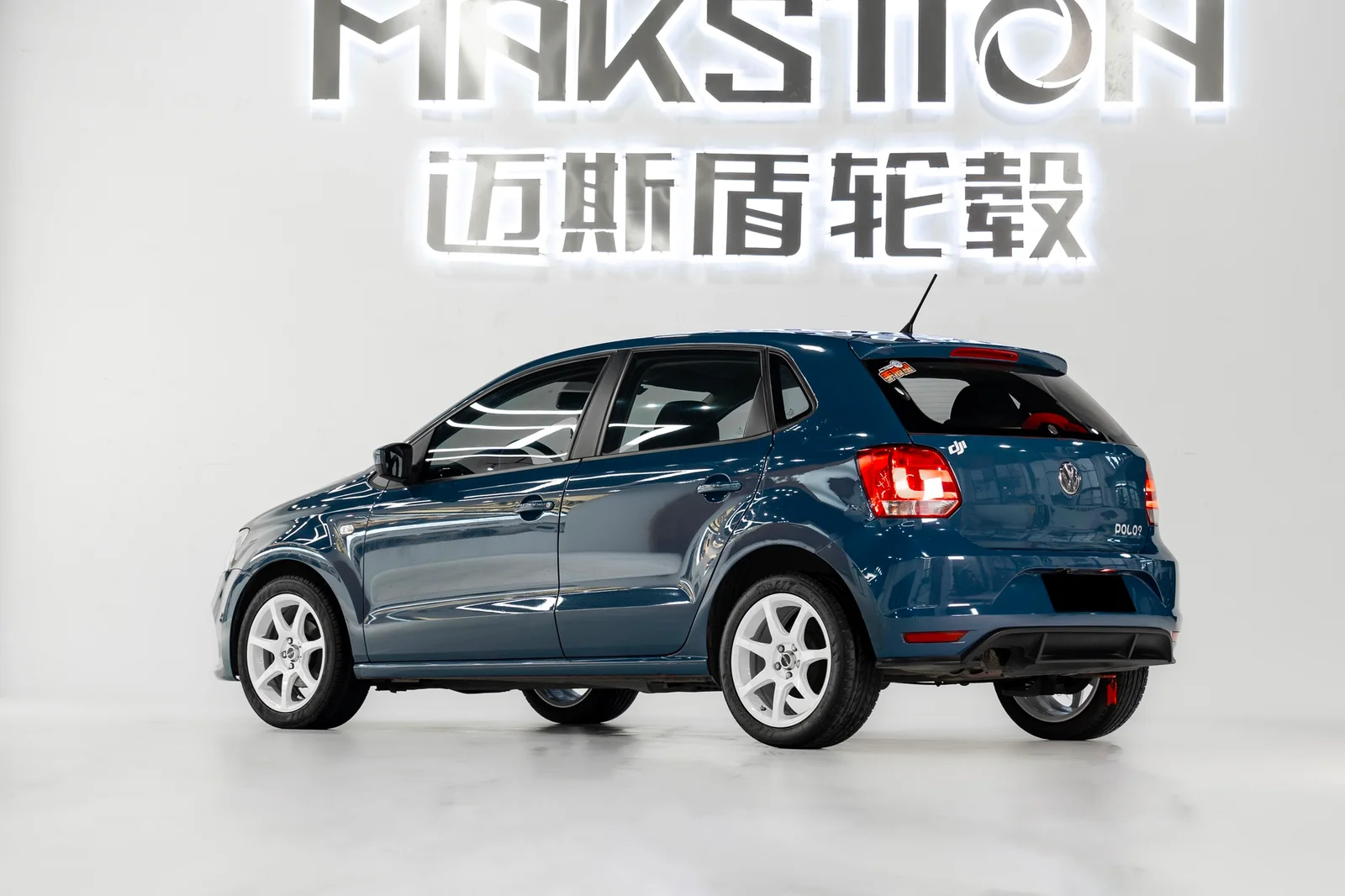 大众POLO · FF MR7S 轮毂装车实拍，第3张