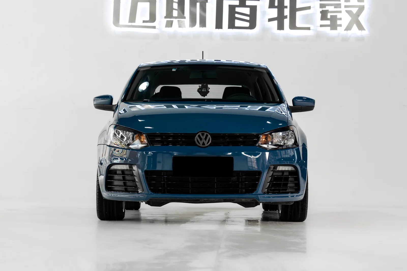 大众POLO · FF MR7S 轮毂装车实拍，第4张