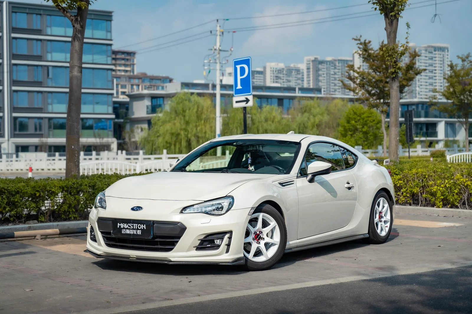 斯巴鲁BRZ · FF MR7S 轮毂装车实拍，第2张